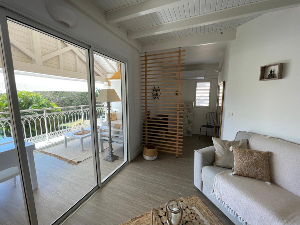Pitaya - T3 Cosy En Duplex Avec Cuve Lägenhet Saint-Francois  Exteriör bild