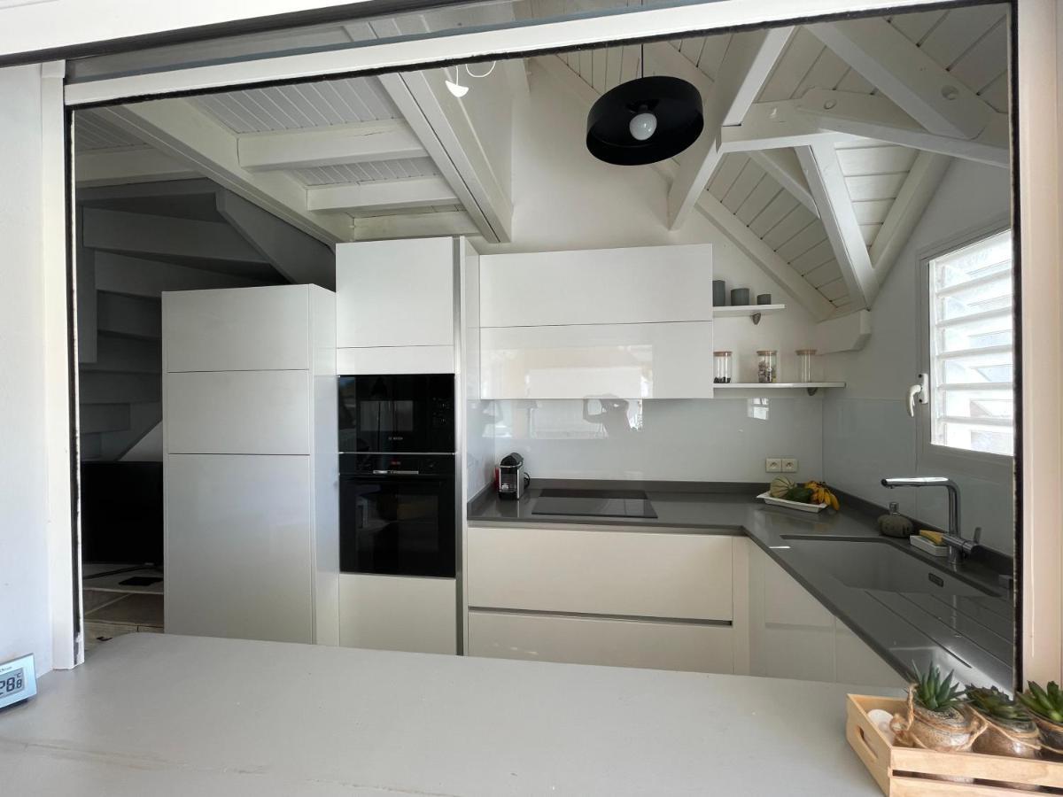 Pitaya - T3 Cosy En Duplex Avec Cuve Lägenhet Saint-Francois  Exteriör bild